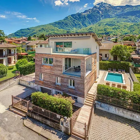 Villa Family With Pool And Amazing Panoramic Penthouse Colico Exterior foto